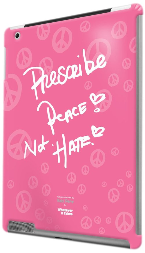 Symtek WUS-PD3-TKP02 Whatever It Takes Katy Perry Case for iPad 3 - Pink
