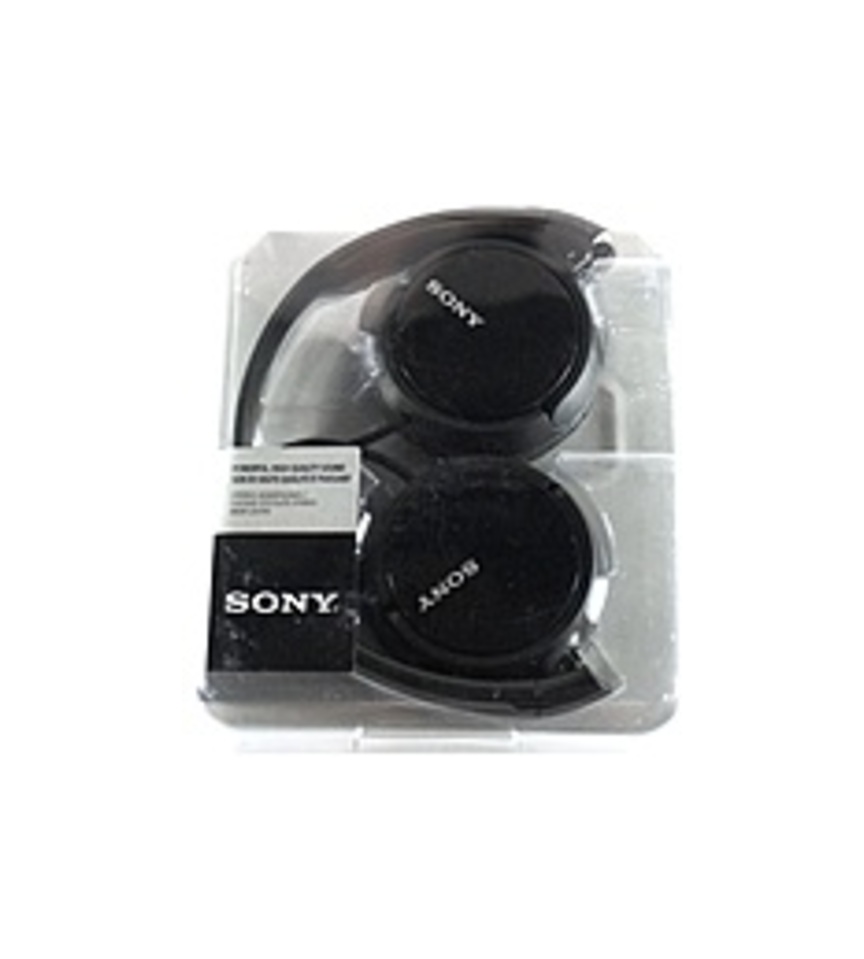 Image of Sony ZX Series MDRZX110/BLK Headphone - Black