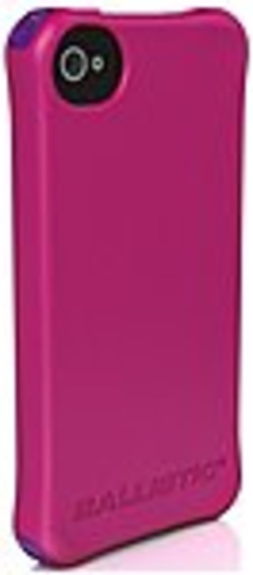 Ballistic iPhone 4/4S LS Series Case - iPhone - Hot Pink - Polymer, Thermoplastic Polyurethane (TPU)