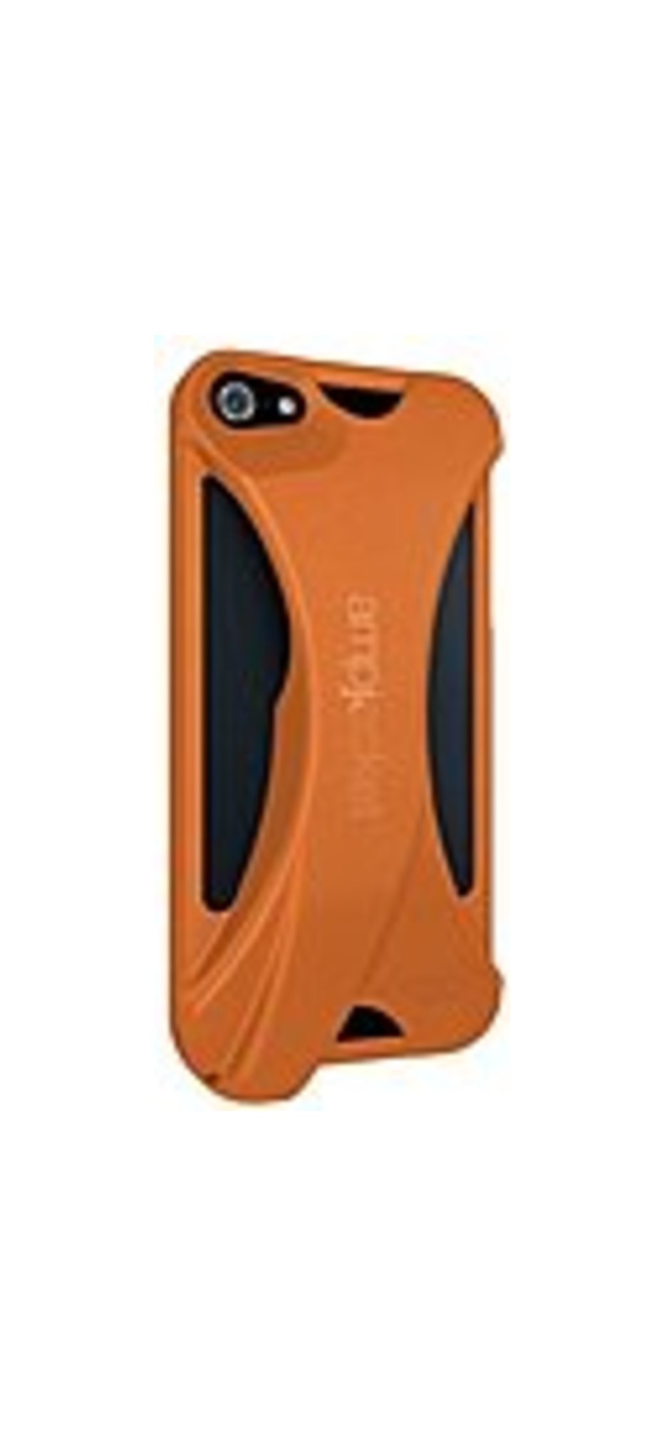 Kubxlab AMPIPH5ORPCR AmpJacket Acoustic Amplifier Case - iPhone5 (Orange)