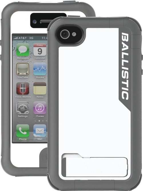 Ballistic Every1 Carrying Case (Holster) for iPhone - Charcoal, White