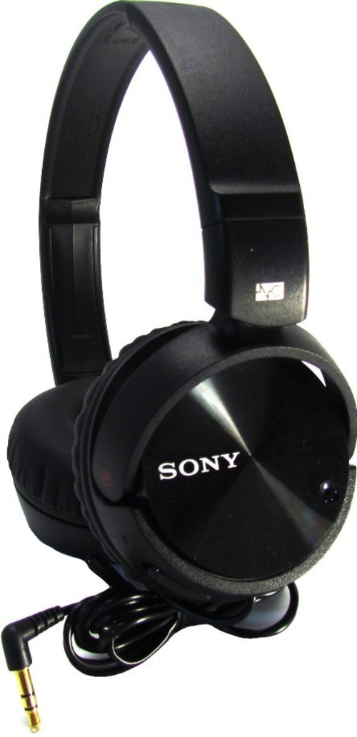 Sony ZX Series MDR-ZX110NC Basic Noise Cancelling On-the-Head Dynamic Headphones - Black