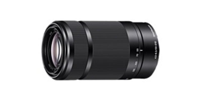 Sony SEL55210/B 55-210 mm f/4.5-6.3 Telephoto E-Mount Zoom Lens - Black