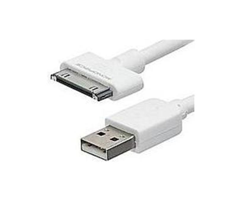 M-Volt DAT0940 Data Cable for Apple Products - USB 2.0 - White