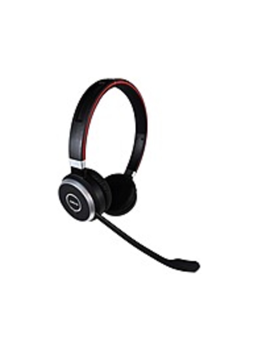 Jabra Evolve 65 UC Stereo - Stereo - USB - Wireless - Bluetooth/NFC - 98.4 Ft - Over-the-head - Binaural - Supra-aural - Noise Cancelling, Noise Reduc