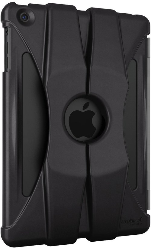 Kubxlab AMPIPDMBKTPU  Soft-Shell Ampjacket Acoustic Sound Amplifier Case - iPad Mini - Black