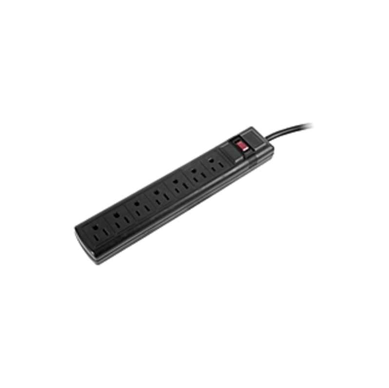 CyberPower CSB7012 Essential 7-Outlets Surge Suppressor with 1500 Joules and 12FT Cord - 7 x NEMA 5-15R - 1500 J - 125 V AC Input
