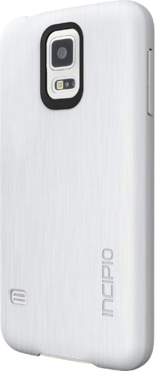Incipio Feather SHINE Case for Samsung Galaxy S5 - White - SA-529-WHT - Ultra Thin - Aluminum Finish - Plextonium