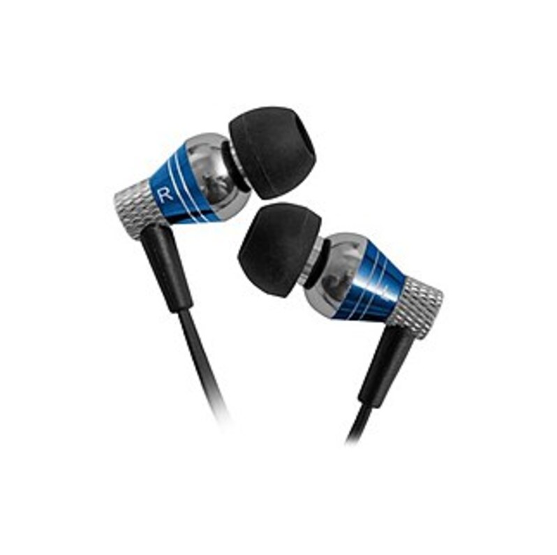 JLab JBUDS-PRO-COBALT Mach Speed In-Ear Headphones with Microphone - Cobalt Blue