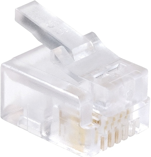 Belkin R6G044-25 RJ-11 Phone Connector - 25 Pack