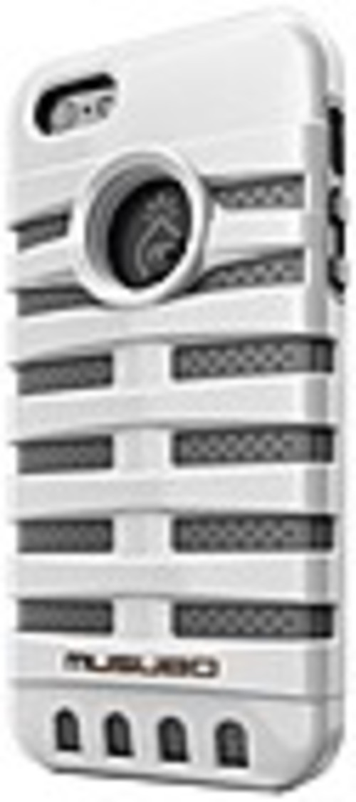 Smart IT Musubo Retro Case for iPhone 5 - iPhone - White - Silicone, Polycarbonate