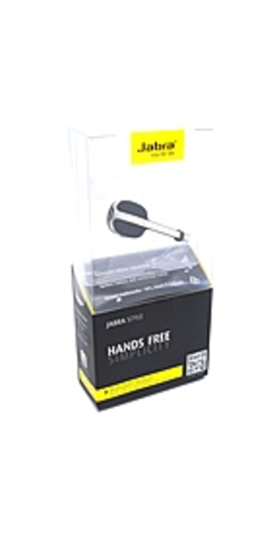 Jabra Style 100-99600000-02 Wireless Over-the-Ear Mount Bluetooth Headset - Monaural - Black