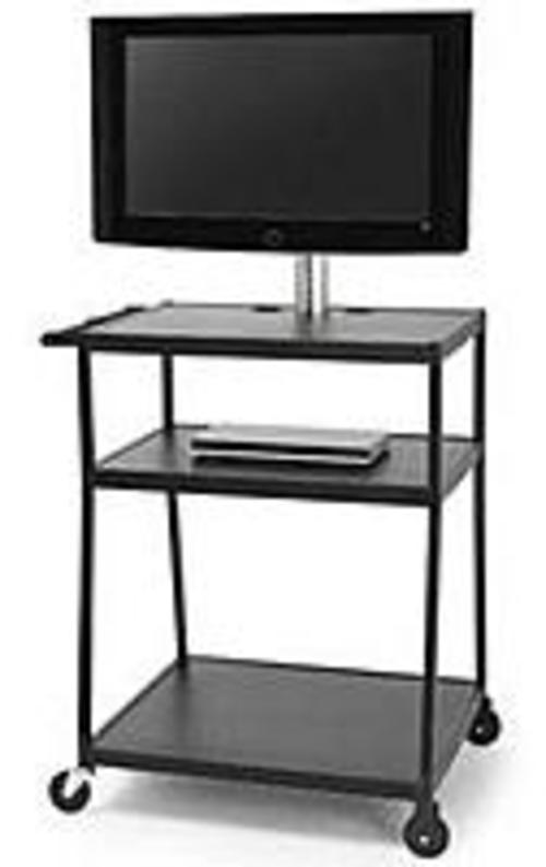 Bretford FPBBUL32-M4BK Flat Panel Wide Body Monitor Stand
