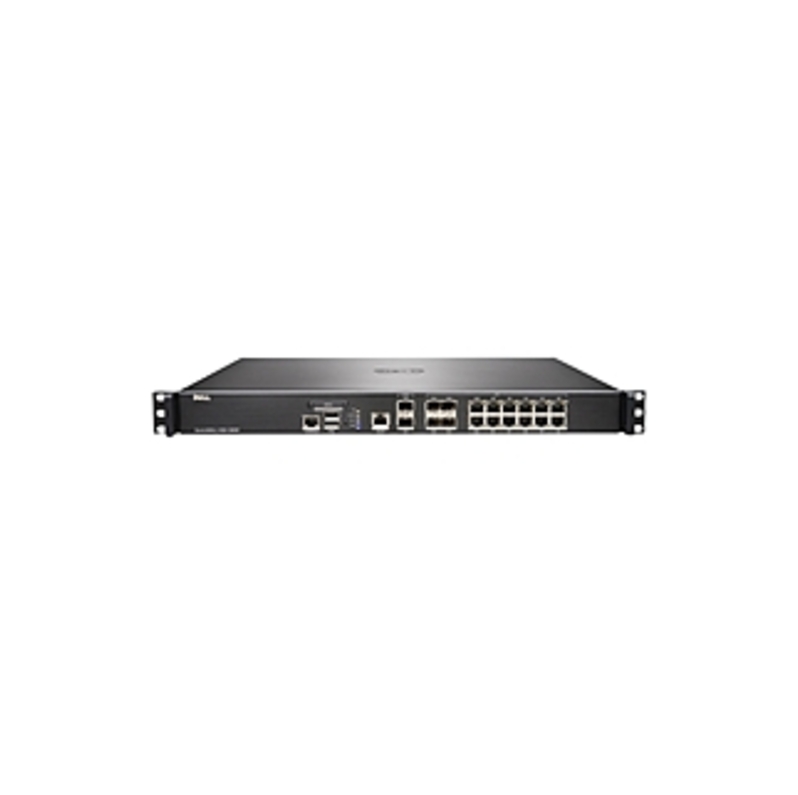SonicWALL 01-SSC-3851 NSA 3600 High Availability Network Security Appliance - 12 Port Gigabit Ethernet - USB - 12 x RJ-45 - 7 - 4 x SFP - 2 x SFP+ - M