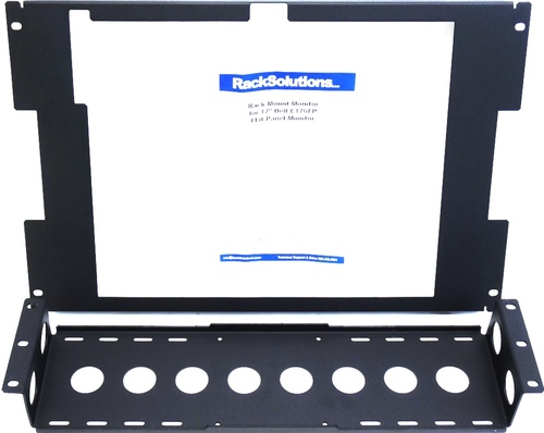 Innovation First 7U-RACKMON 7U Flush Rack Mount Monitor for Dell 17 inch Display - 1280 x 1024 - 250 cd/m2 - 450:1 - VGA - Black