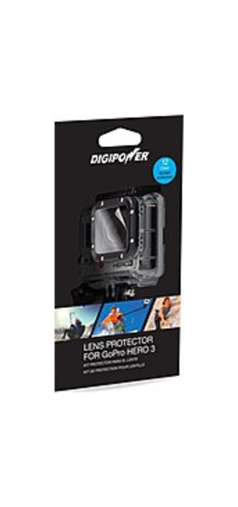 DigiPower LP-GPH3 Lens Protector for GoPro HERO3