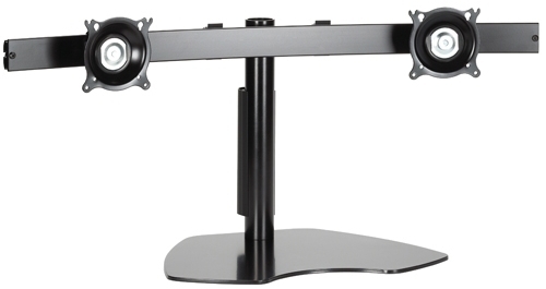 Chief MSP-DCCKTP225G KTP225B Widescreen Dual Monitor Table Stand - Black