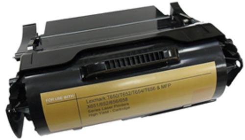 IPW Preserve 845-650-ODP Lexmark T650H11A Remanufactured Toner Cartridge for T650, T650dn Printers - Black