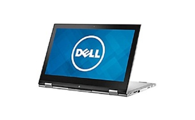 Dell Inspiron 13 7000 Series I7347-2550SLV 2-in-1 Convertible Laptop PC - Intel Core i3-4030U 1.9 GHz Dual-Core Processor - 4 GB DDR3L SDRAM - 500 GB