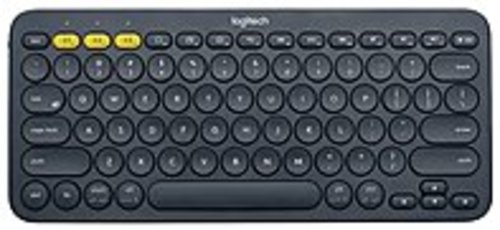 Logitech K380 Multi-Device Bluetooth Keyboard - Wireless Connectivity - Bluetooth - 79 Key - Compatible with Computer, Tablet, Smartphone, Smart TV -