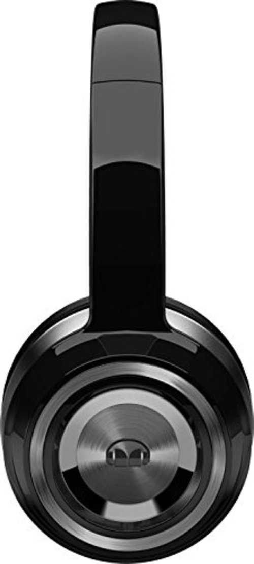 Monster N-Tune 128526-00 High-Performance On-Ear Headphones - Solid Black