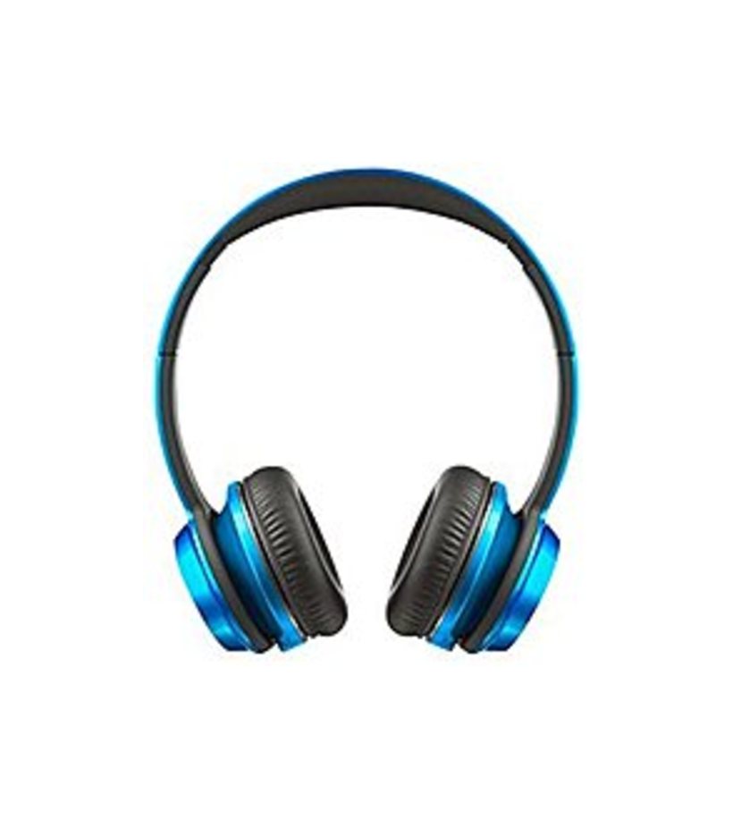 Monster N-Tune 128521-00 High-Performance On-Ear Headphones - Candy Blue