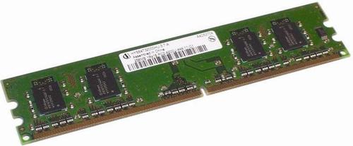Infineon HYS64T32000HU-3.7-A 256 MB Memory Module - DDR2 SDRAM - PC2-4200U - 533 MHz - ECC