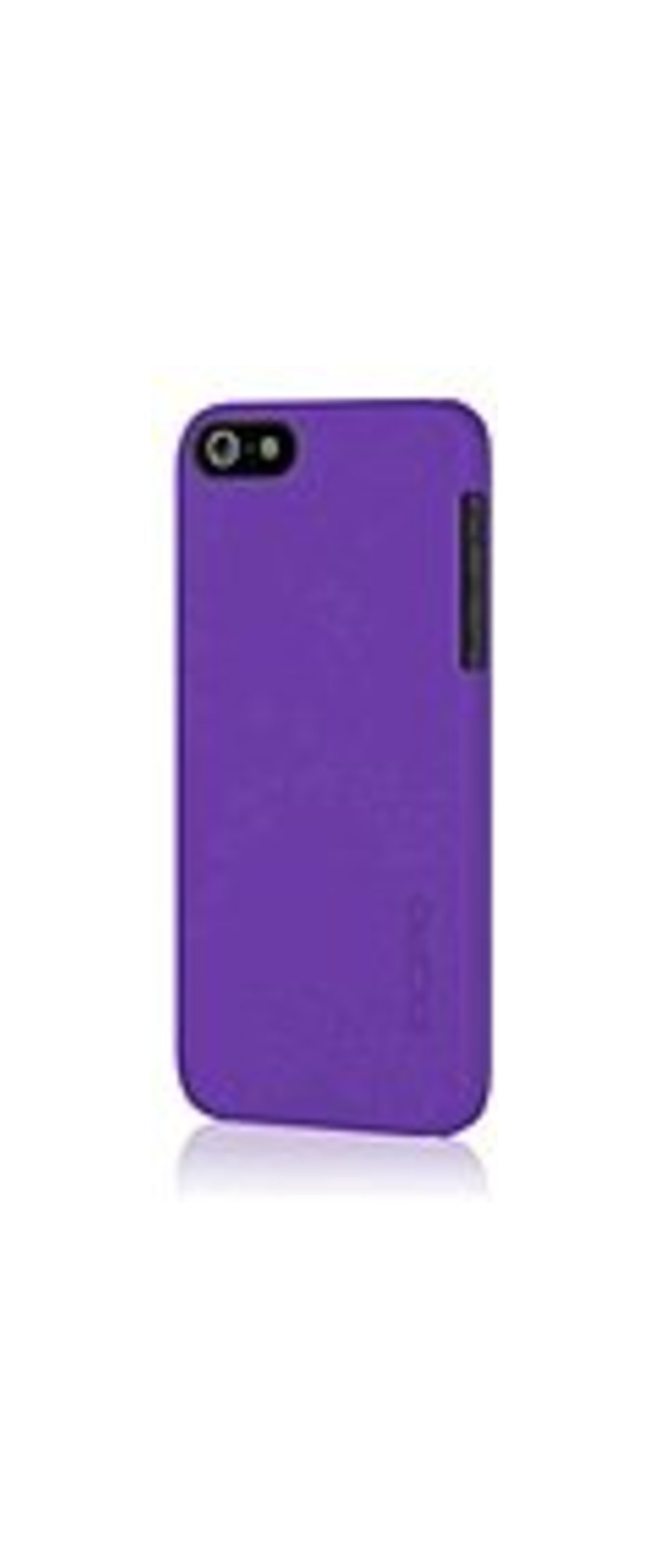 Incipio IPH-808 Feather Ultralight Hard Shell Snap-on Case - for iPhone 5/5S - Royal Purple - Translucent - Plextonium