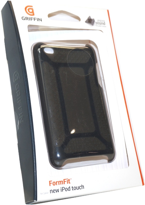 Griffin FormFit GB01958 Protective Cover for iPod Touch 4G - Black