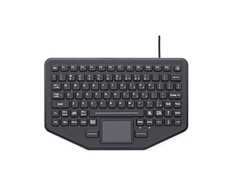 IKey SkinnyBoard SB-87-TP-M Rugged Mobile Keyboard With Touchpad For In-Vehicle Installation