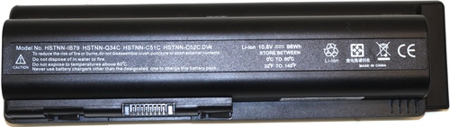 Gigantech DV6-2000H Lithium-ion Extended Life Replacement Battery - 10.8 V - 4400 mAh