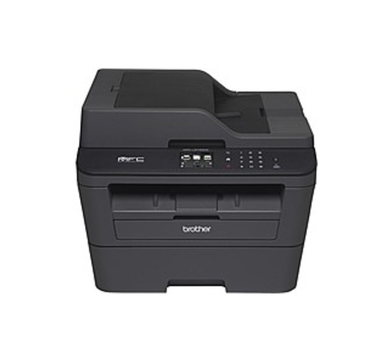 Brother MFC-L2740DW Black, White All-in-One Wireless Multifunction Laser Printer, Copier, Scanner, Fax - 32 ppm(Black) - Up to 2400 x 600 dpi - Hi-Spe