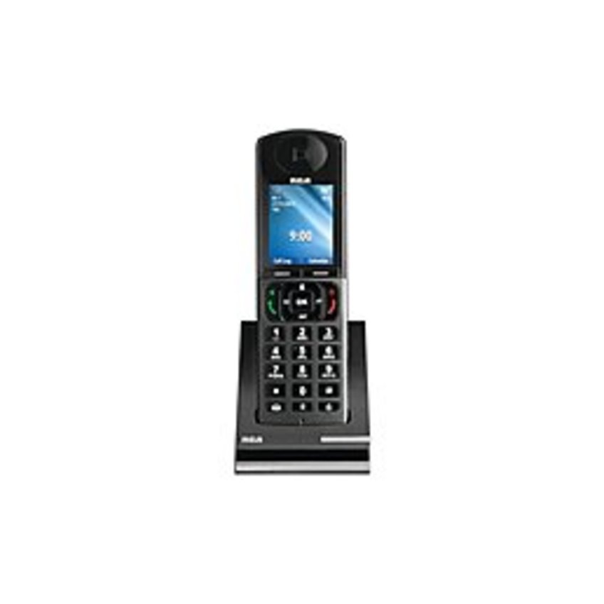 RCA 6-Line DECT Accessory Handset - Desktop - Black, Silver