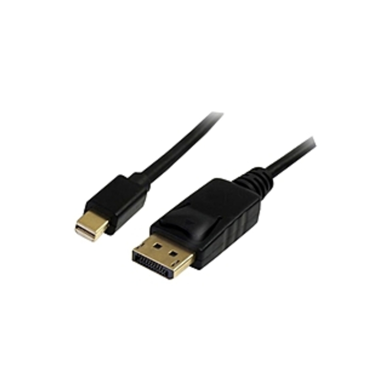 Image of StarTech.com 3 ft Mini DisplayPort to DisplayPort 1.2 Adapter Cable M/M - DisplayPort 4k - DisplayPort Male Digital Audio/Video - Mini DisplayPort Mal