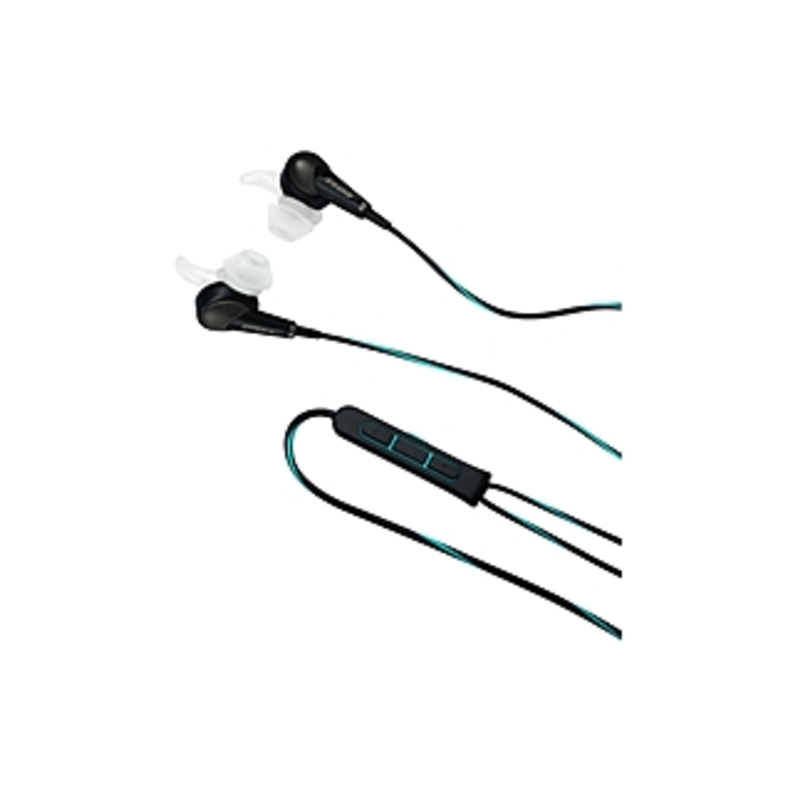 Bose QuietComfort 20 718840-0010 Acoustic Noise Cancelling Headphones Android / Samsung Devices - Stereo - Black - Mini-phone - Wired - Earbud - Binau