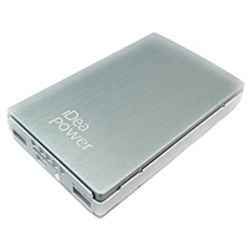 iDeaUSA P11 Portable Power Bank - 1100 mAh - USB - Silver