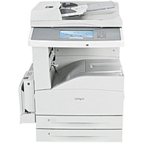 X860DHE 3 Multifunction Printer - Monochrome - 55 ppm Mono - 1200 x 1200 dpi - Printer, Scanner, Copier - Lexmark 19Z0102