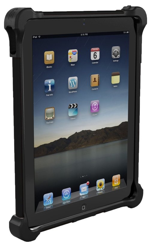 Ballistic SA0660-M005 Tough Jacket for Apple iPad 2, 3, 4 - Black