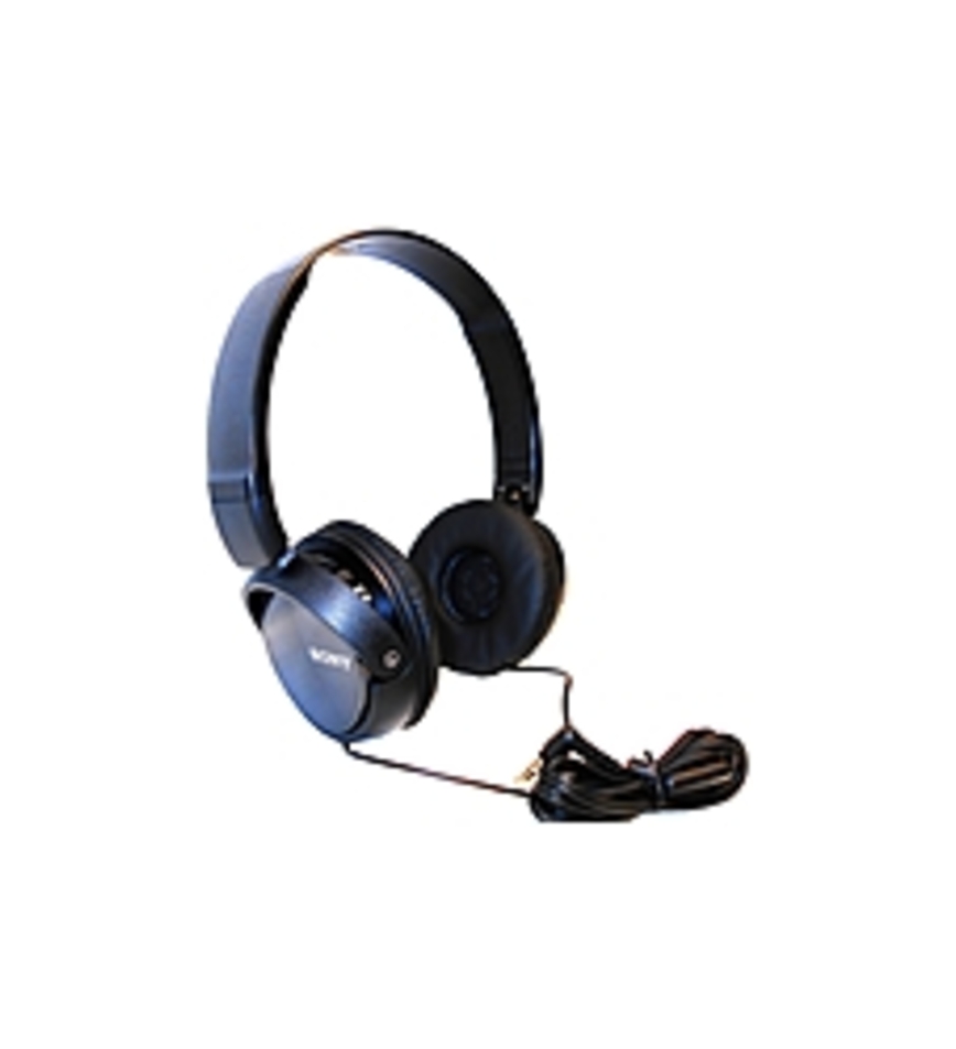 Sony ZX Series MDR-ZX310AP/B On-Ear Headphones with Microphone - Black