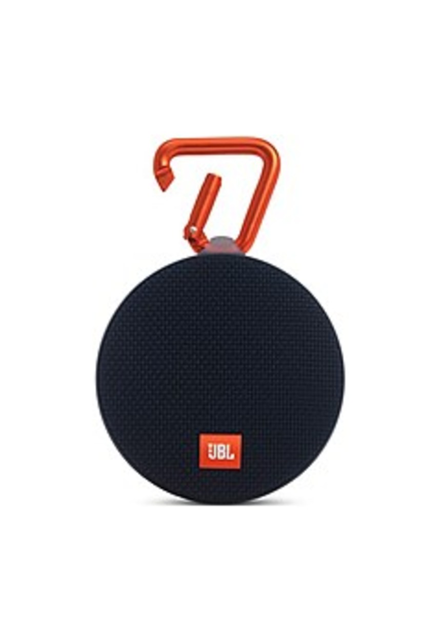 JBL JBLCLIP2BLKAM Clip 2 Waterproof Portable Bluetooth Speaker - Black