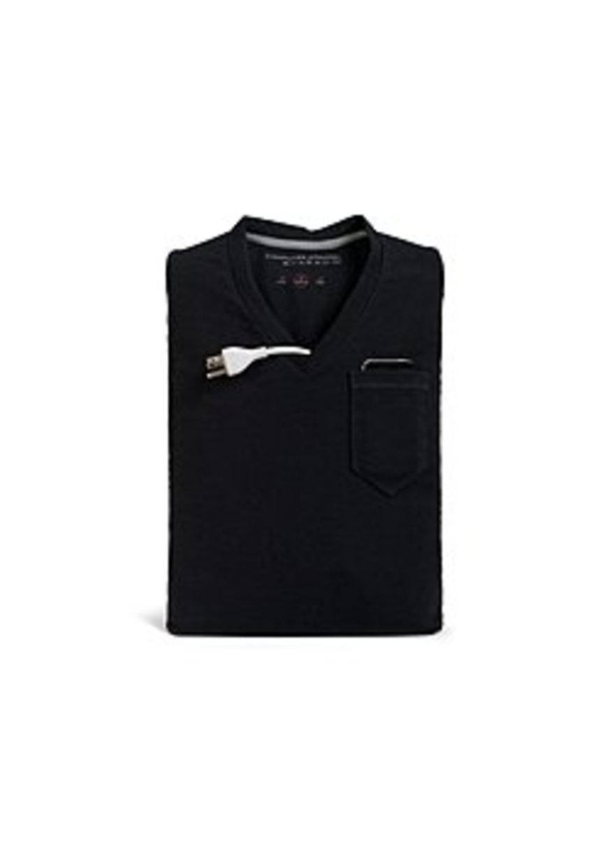 Computer Apparel CA-VN17-BK 17-inch Notebook Case - V-Neck Sleeve - Cotton - Black