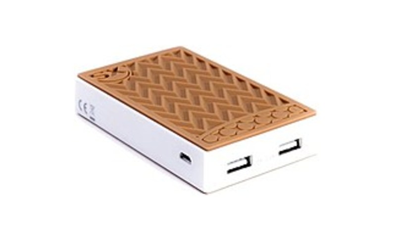 Xsories GoPro SNKR5E601 Sneaker Power Bank With Dual USB - Brown