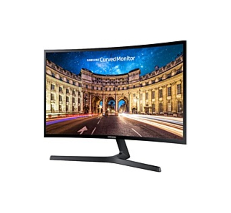 Samsung LC27F398FWNXZA C27F398 27-inch FHD Curved LED Monitor - 1920 x 1080 - 3000:1 - 4 ms - 16:09 - 60 Hz - HDMI - Black