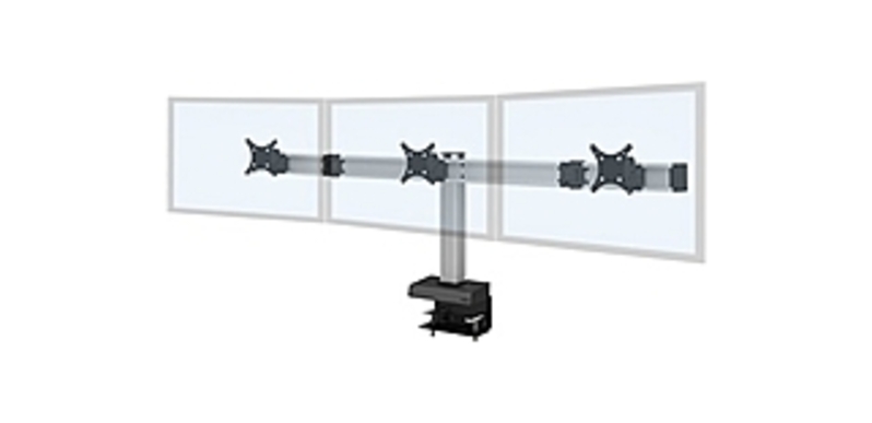 INNOVATIVE OFFICE 62717-3-104 Desk Mount For 3x LCD Monitors