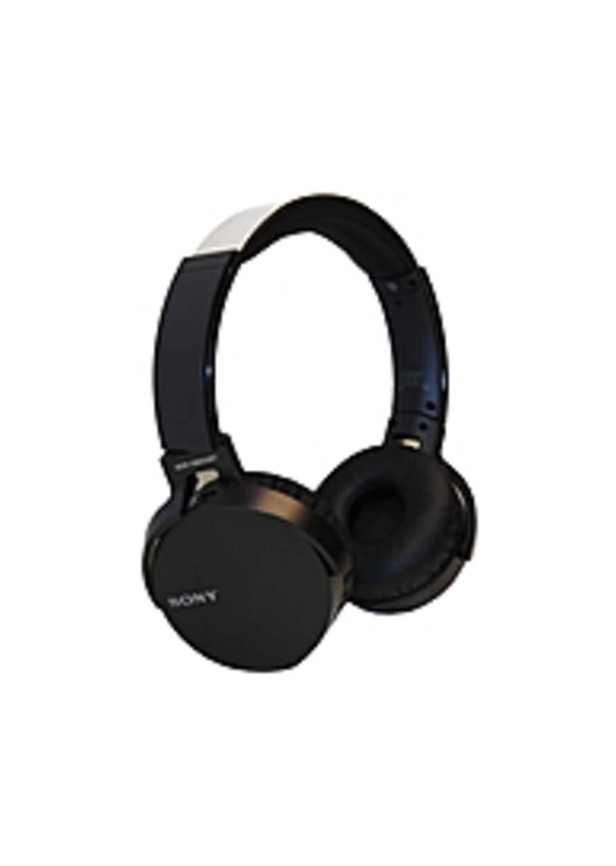 Sony XB650BT Extra Bass Bluetooth Headphones - Stereo - Black - Wireless - Bluetooth - 24 Ohm - 20 Hz - 20 kHz - Over-the-head - Binaural - Circumaura