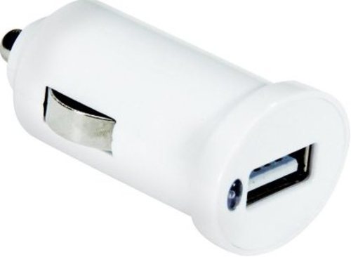 NXG Technology NXCHARGERCAR24A Compact USB Car Charger - 2.4 A - 12 Watts - White