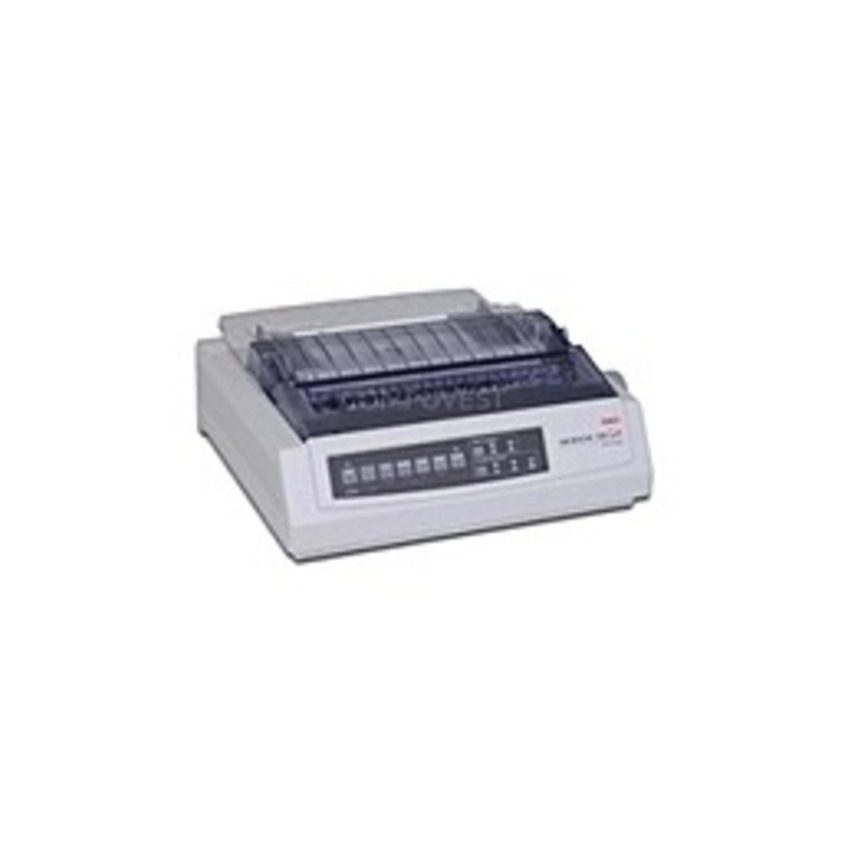 Oki Microline 62411602 320 Turbo Dot-Matrix Printer - 240 dpi x 214 dpi - 9-pin - 290 character/Second - Parallel, USB - 230V (International)