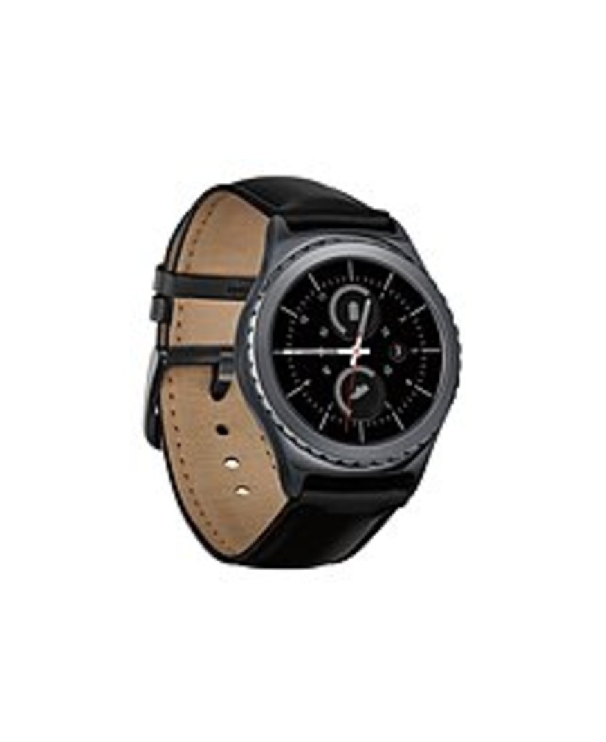 Samsung Gear S2 SM-R7320ZKAXAR Classic Bluetooth Smartwatch with Heart Rate Monitor - Black