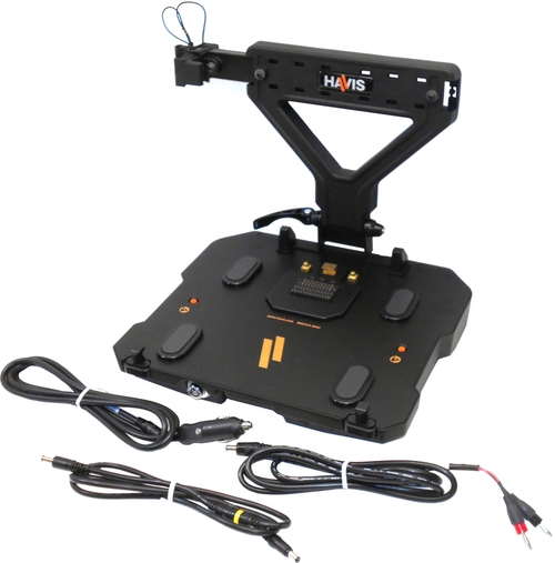 Havis PKG-DS-DELL-402-Z1 Vehicle Dock Station Bundle - DS-DELL-402 Dock - Lind Power Supply - Keys - Screen Stiffener - For Dell Rugged Extreme Notebo