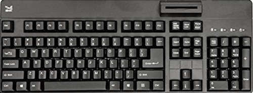 SMK-Link VP3800 USB TAA Keyboard With Smart Card - Black
